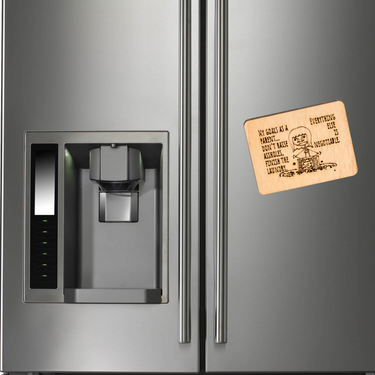 Sarcastic Fridge Magnet - My Goal as a Parent - Unicorn Fart Productions